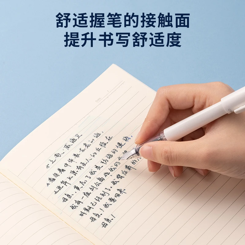 قرطاسية ديلي SF614 قلم الطالب السائل المباشر للمكتب ومستلزمات الدراسة تأتي مع أكياس الحبر