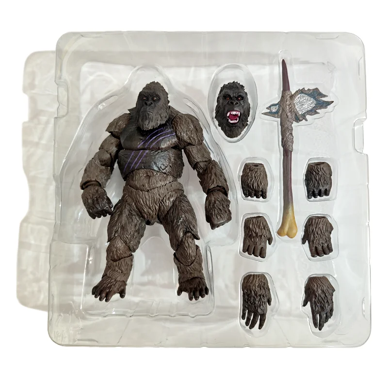 King Kong Vs Godzilla Toy King Kong Action Figure Movie Model Joints Movable PVC Model Kids Collection Gifts