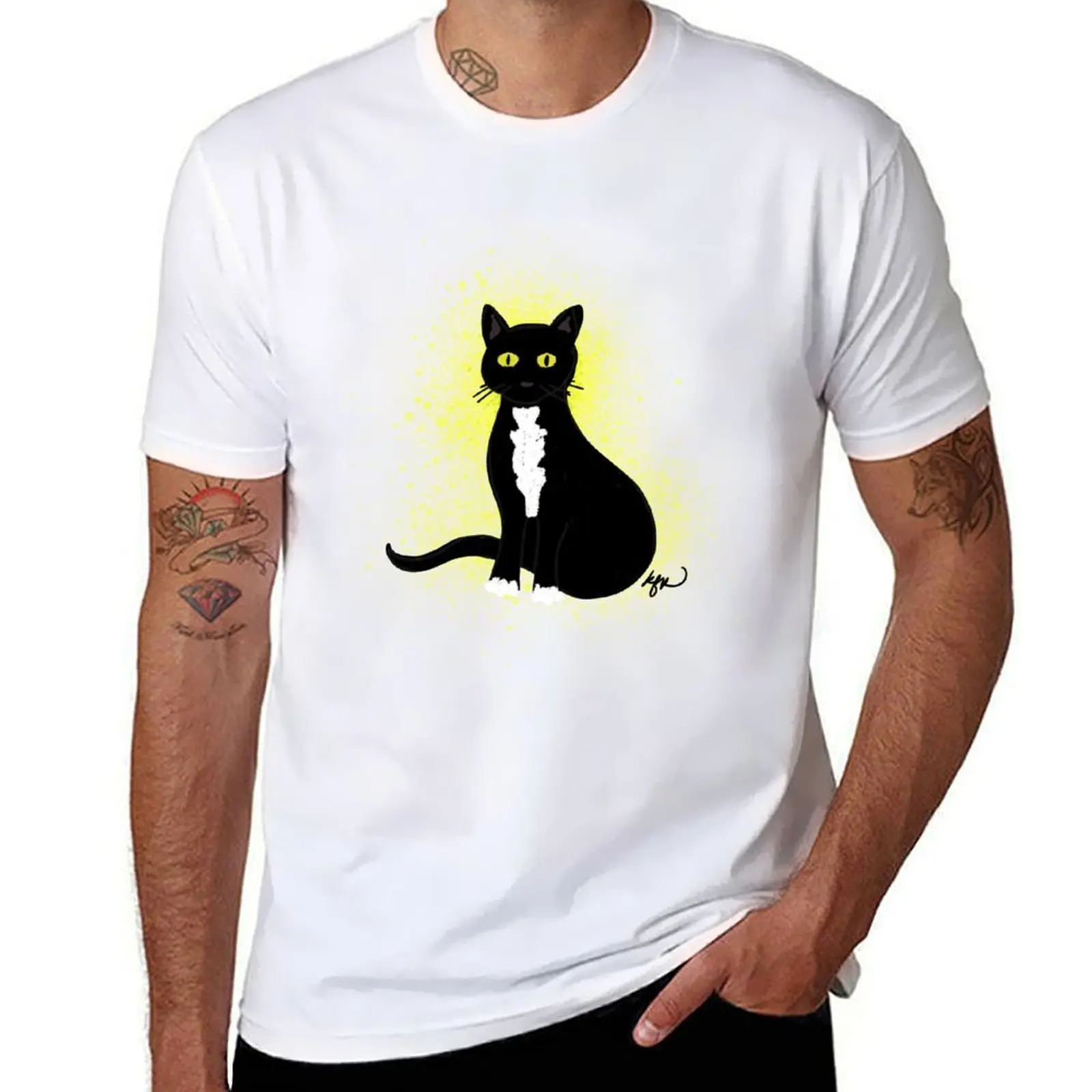

Tuxedo Cat T-Shirt t shirts for man slim fit t shirts for man graphic tees T-Shirt