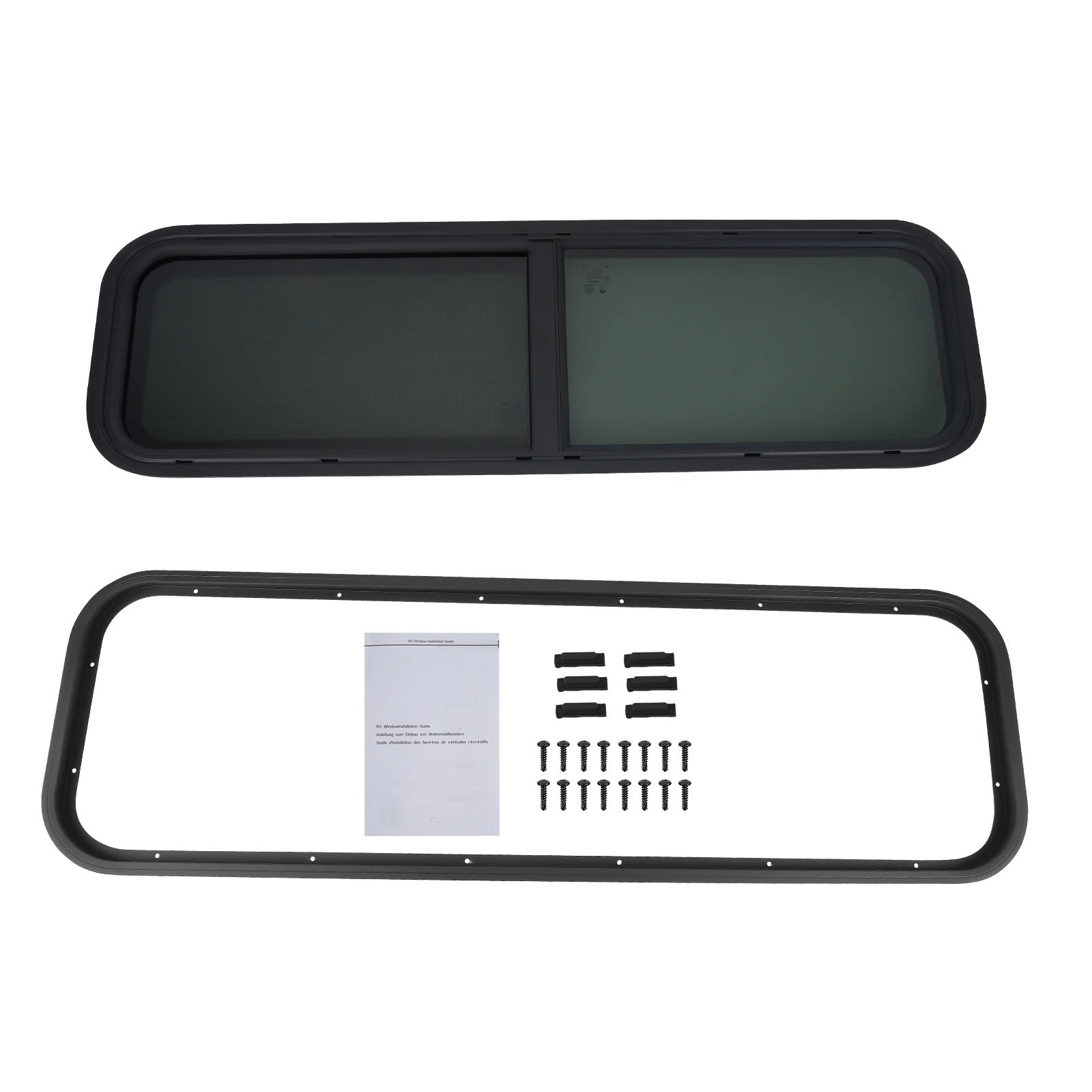 

Горизонтальное окно автофургона шириной 42 x высотой 12 дюймов для кемпера/прицепа/грузовика/фургона для автофургона