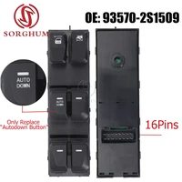 Interruptor de ventanilla eléctrica delantera izquierda, botón de Control automático 93570-2S1509 para Hyundai Tucson IX35 2010 2011 2012 2013 2014 2015