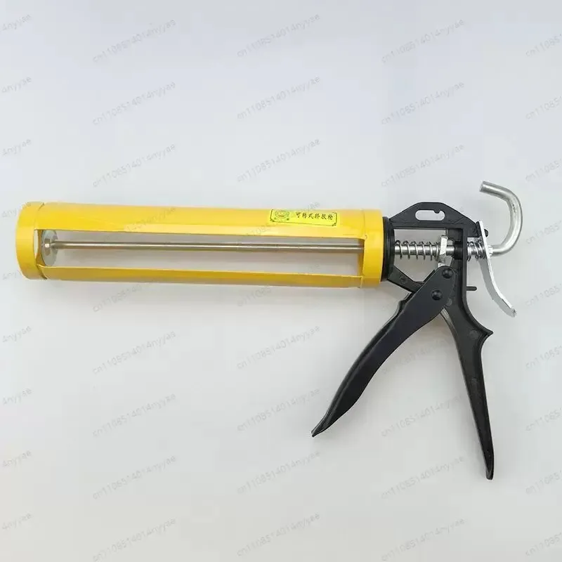 Glass glue gun aluminum alloy structural glue gun, convenient and labor-saving sealing
