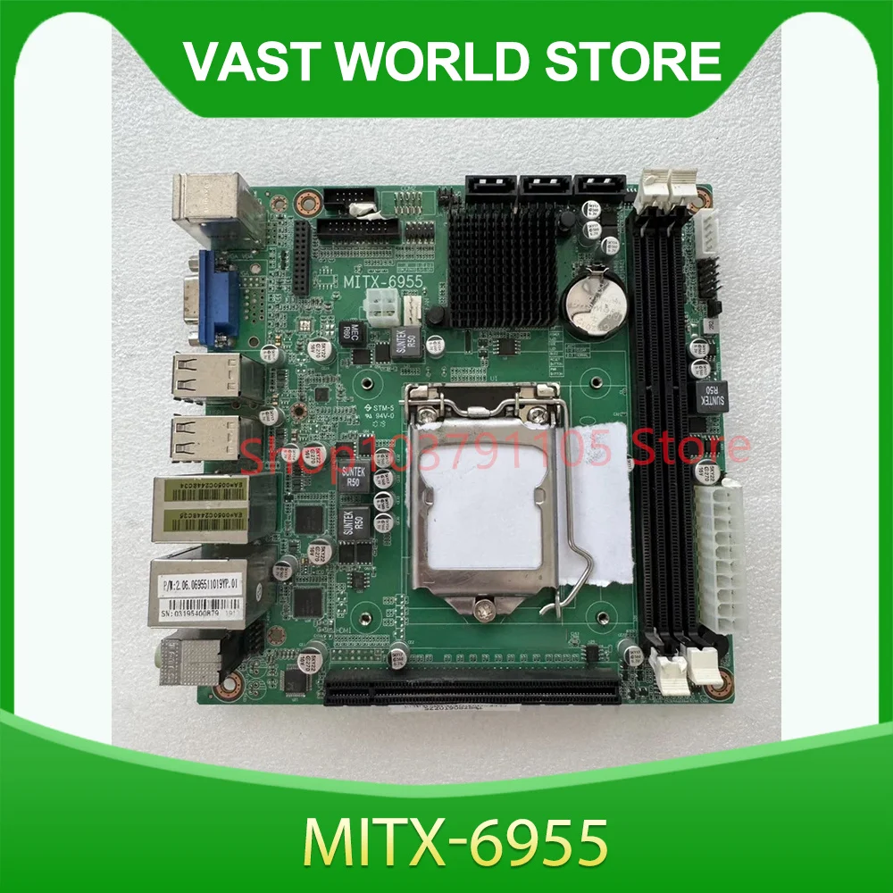 Dual-port Motherboard MITX-6955