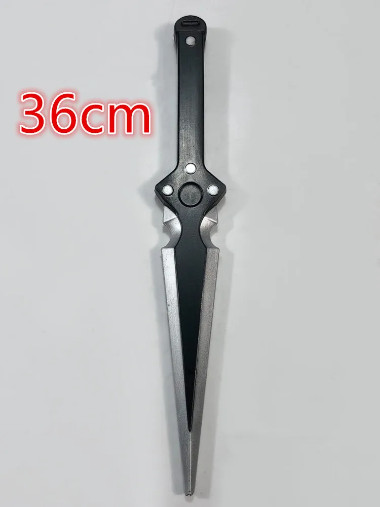 1:1 PERSONA Dagger Sword Cosplay Weapon Prop Phantom Thief Dagger Sword Knife Role Play Halloween Cos Kids Gift Safety PU 36cm