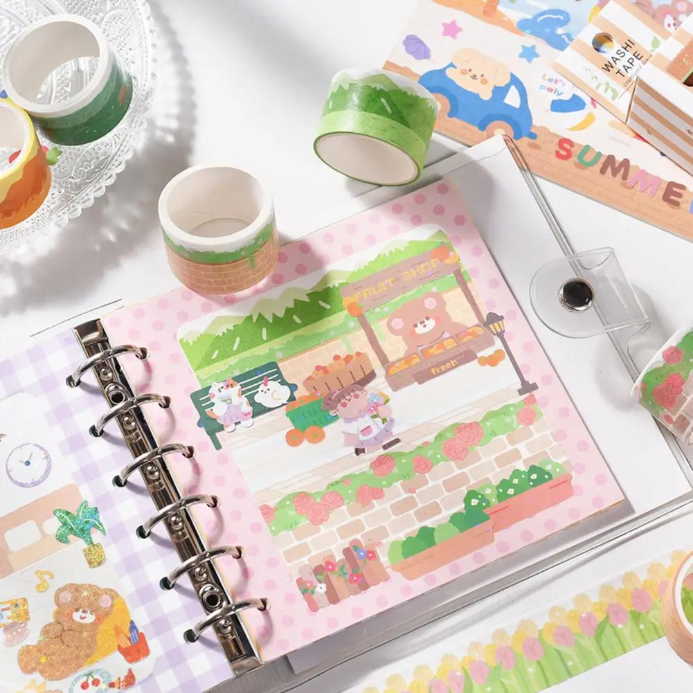 

Decorative DIY Cute Journal Diary Hand Account Stickers for Student