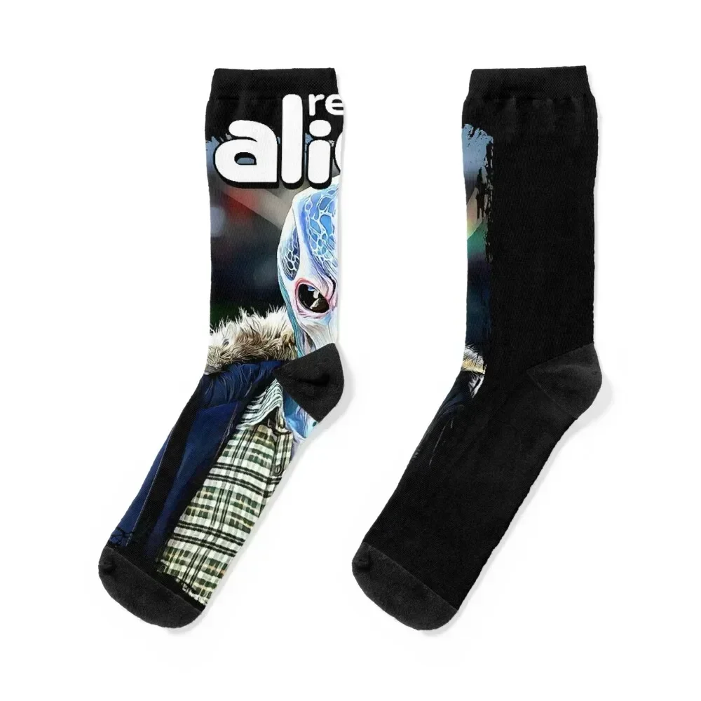 

Resident Alien series Socks hip hop heated bright garter Socks Ladies Men's