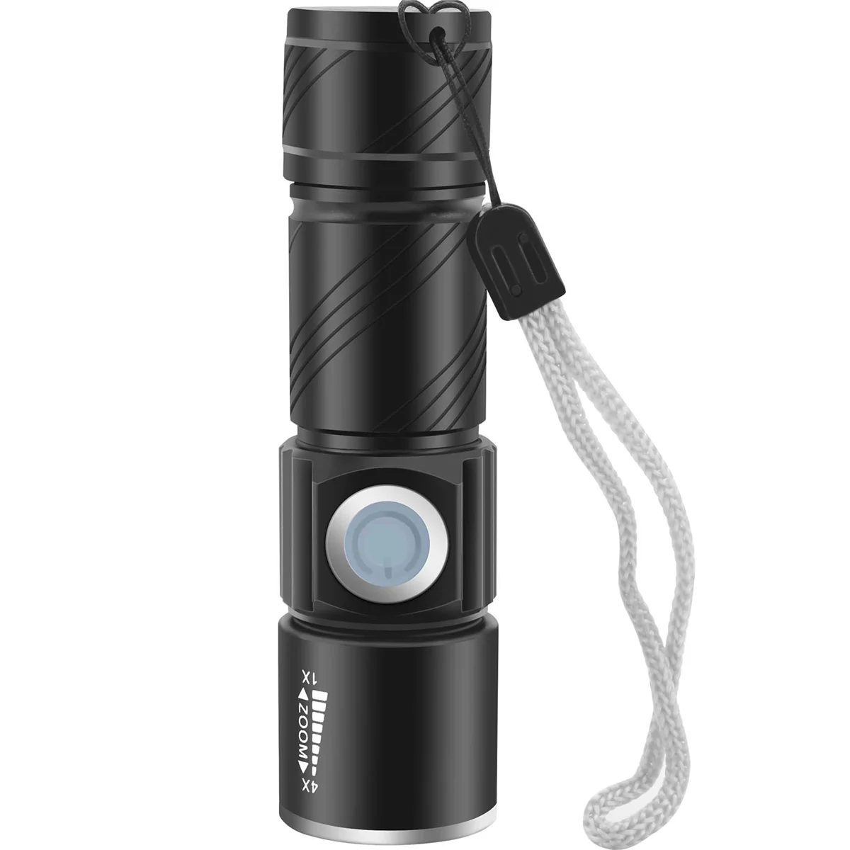 Linterna de luz UV de 395Nm, luz negra LED recargable por USB, impermeable, inspección de orina de mascotas