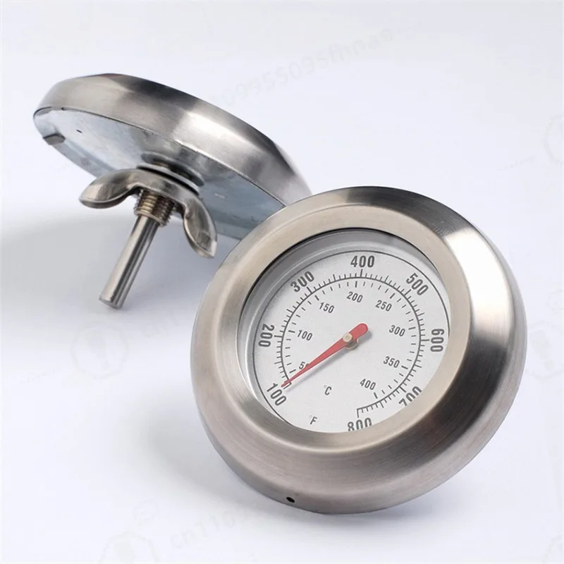 Fast Read Oven Thermometer, Stainless Steel Housing Household Kitchen Oven Temperature Measuring Tool