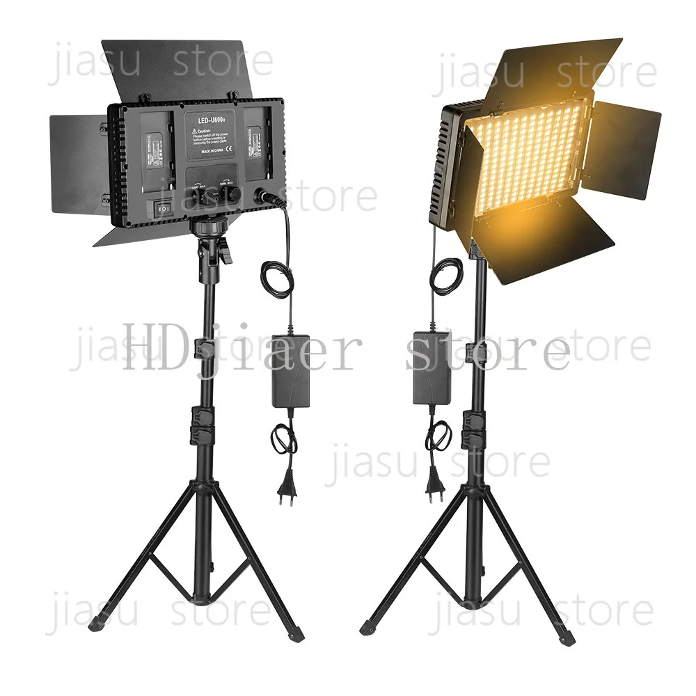 LED photography filling light dual color temperature stepless dimming live broadcast beauty outdoor shooting soft light panel