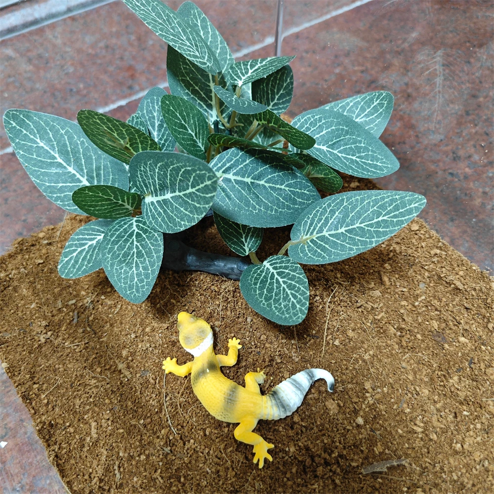 Artificial Turtle Tree Aquarium Decor 5