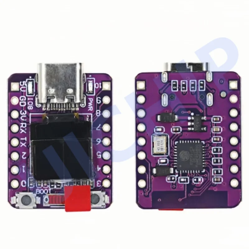 ESP32-C3 OLED development board with 0.42 inch OLED module ceramic antenna ESP32 supermini development board wifi Bluetooth
