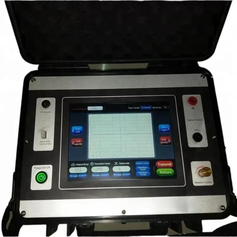 High voltage cable fault locator/cable tester, underground cable fault diagnosis overhead line test tool