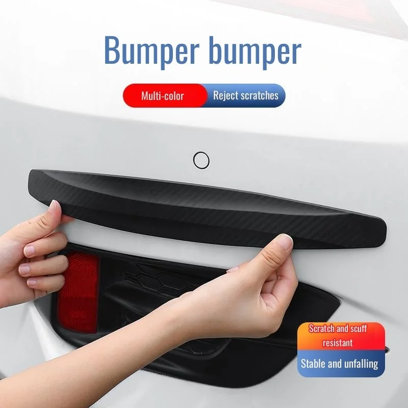 

Front and rear bumper bumper stickers car anti-scratch car stickers door silicone transparent body protection against cuts