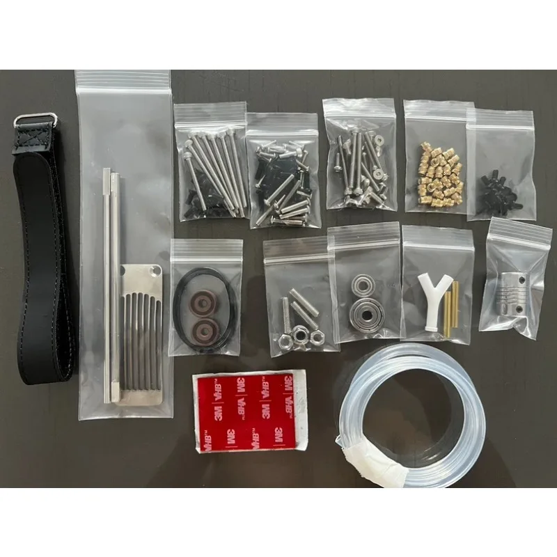 

High Precision M-jet-35 Water Jet Pump Complete Hardware Fittings for RAGNROK_v11.1 RC Boat, Precision Machined Spindle