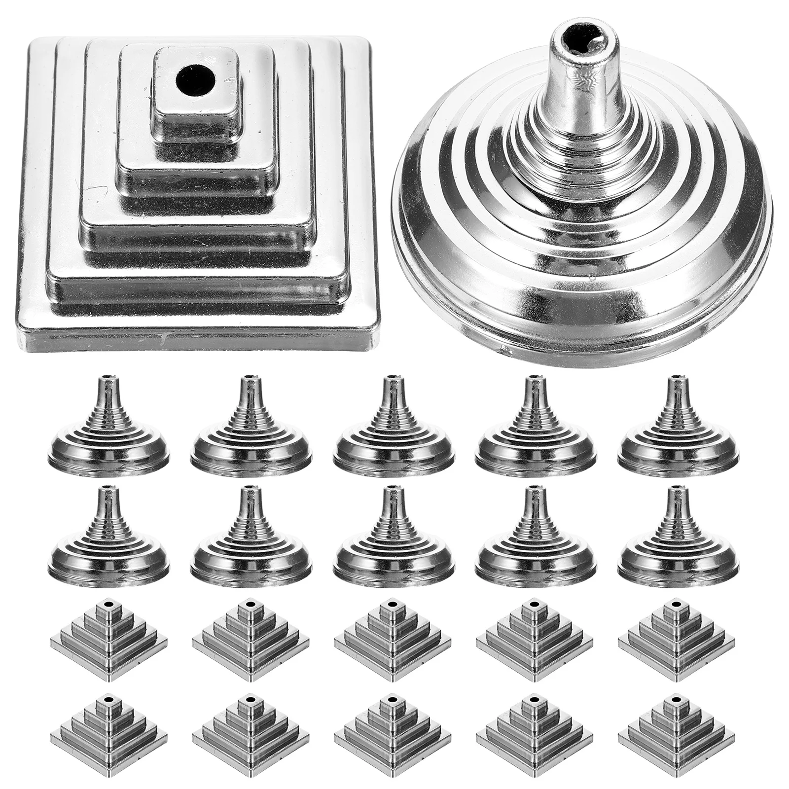 20pcs Flagpole Base Tabletop Flag Holders Desktop Stands Brackets For Office Meeting Display National Flag