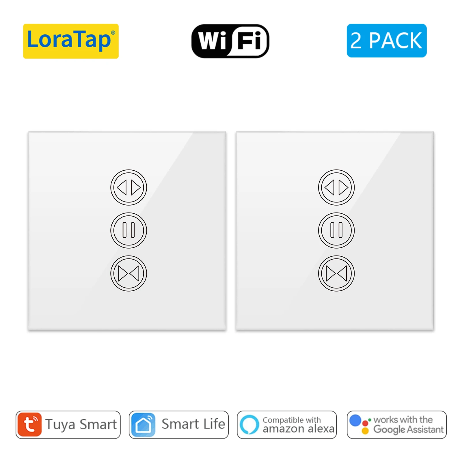 White 2 PACK