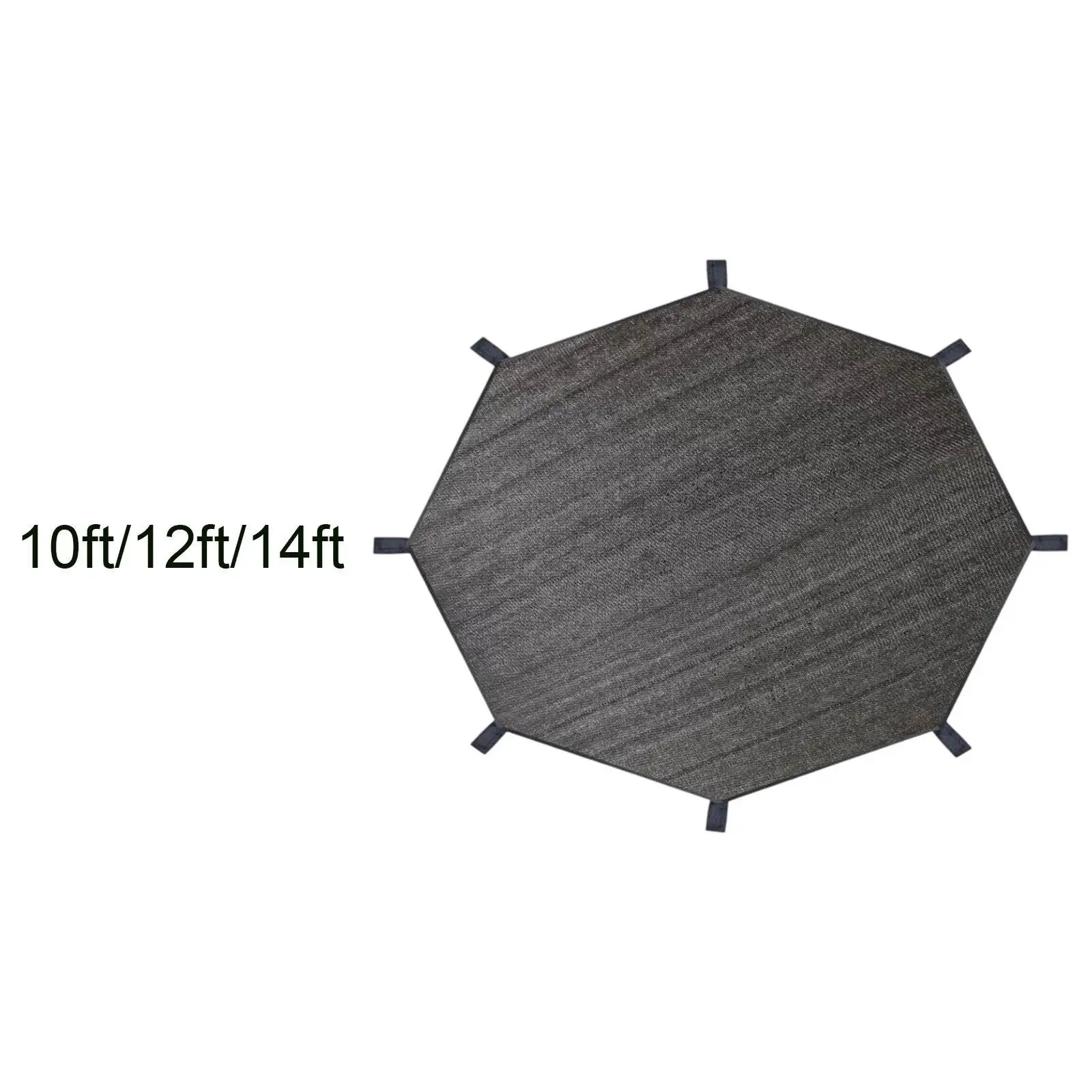 

Trampoline Sunshade Cover for Kids Play Summer Portable Multipurpose Accessories for 8 Poles Round Trampoline Awning Canopy