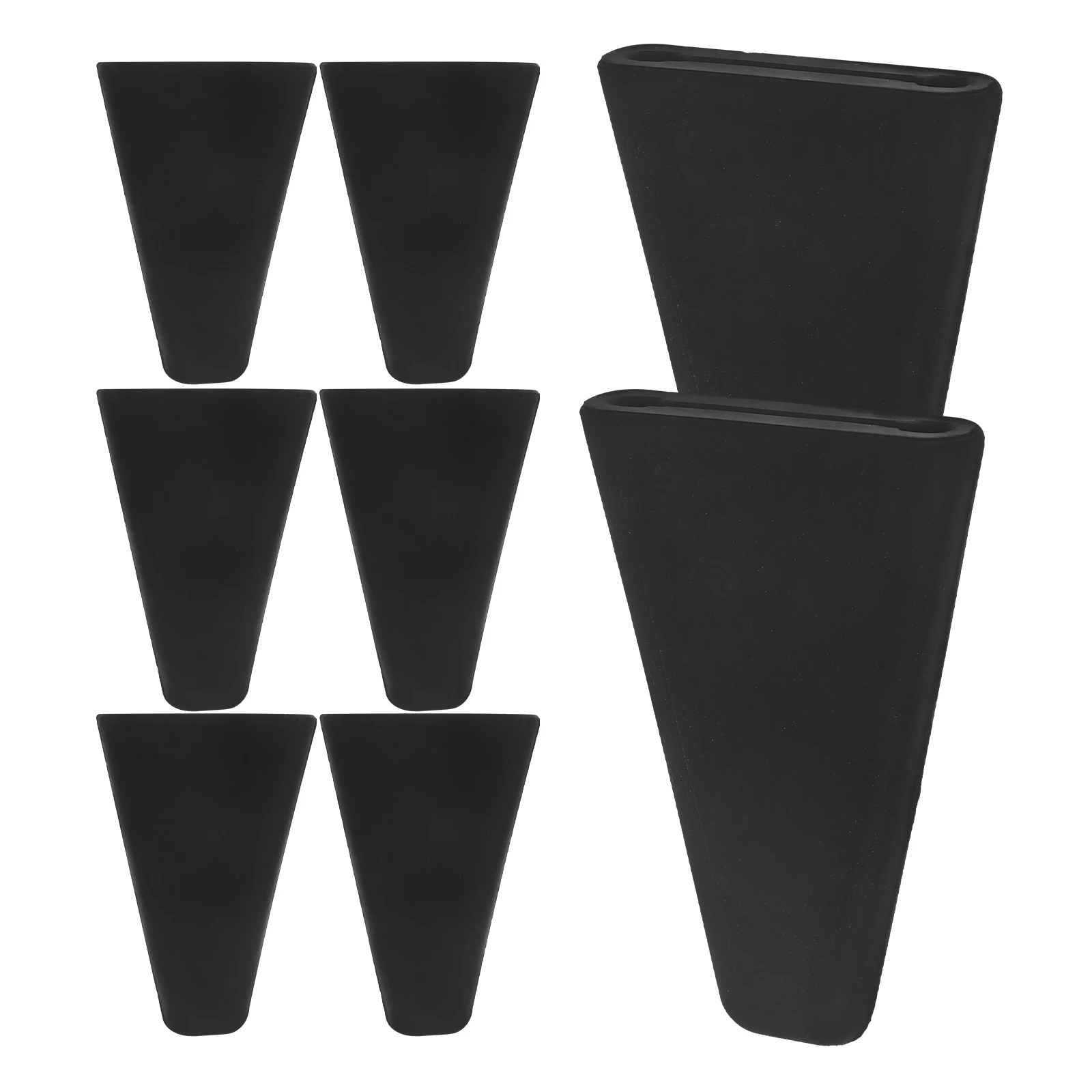 Almohadillas de parachoques de esquina de silicona para rejillas deshidratadoras, bandeja para freidora de aire, pies antideslizantes, rendimiento de cocina estable, 8 Uds.