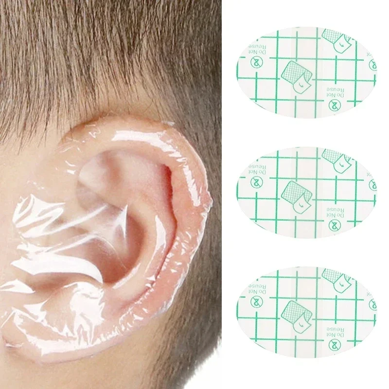 20PCS Waterproof Ear Protector For Baby Kids Adults Swimming Cover Cap Disposable Ear Sticker Swimming Cover Ear Paste Baby Care