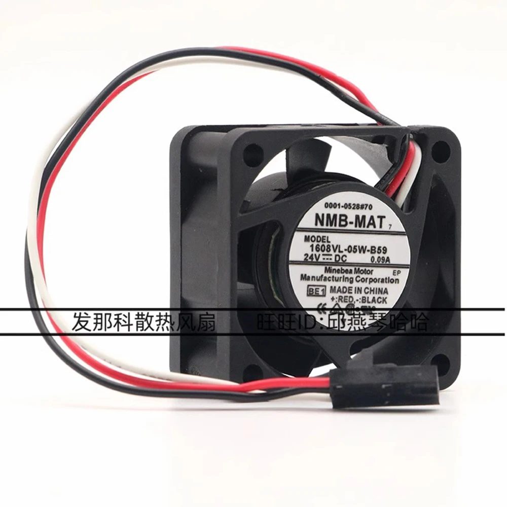 

for NMB 1608VL-04W-B59 DC12V 0.14A 4CM 4020 40*40*20mm fan Fanuc cooling fan