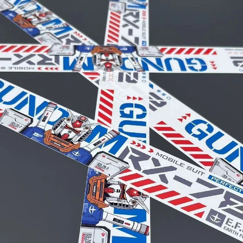 Neue GUNDAM RX-78 Anime-Aufkleber Cartoon-Sticker Spielzeug Tagebuch Notizbuch Gitarre Telefon Kinder-Belohnungsaufkleber Geschenk