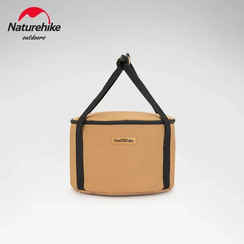 Naturehike-Camping Storage Box, Barrel-Shaped, Travel and Outdoor Equipment, Storage Bag Accessories, Ditty Dinner Bag