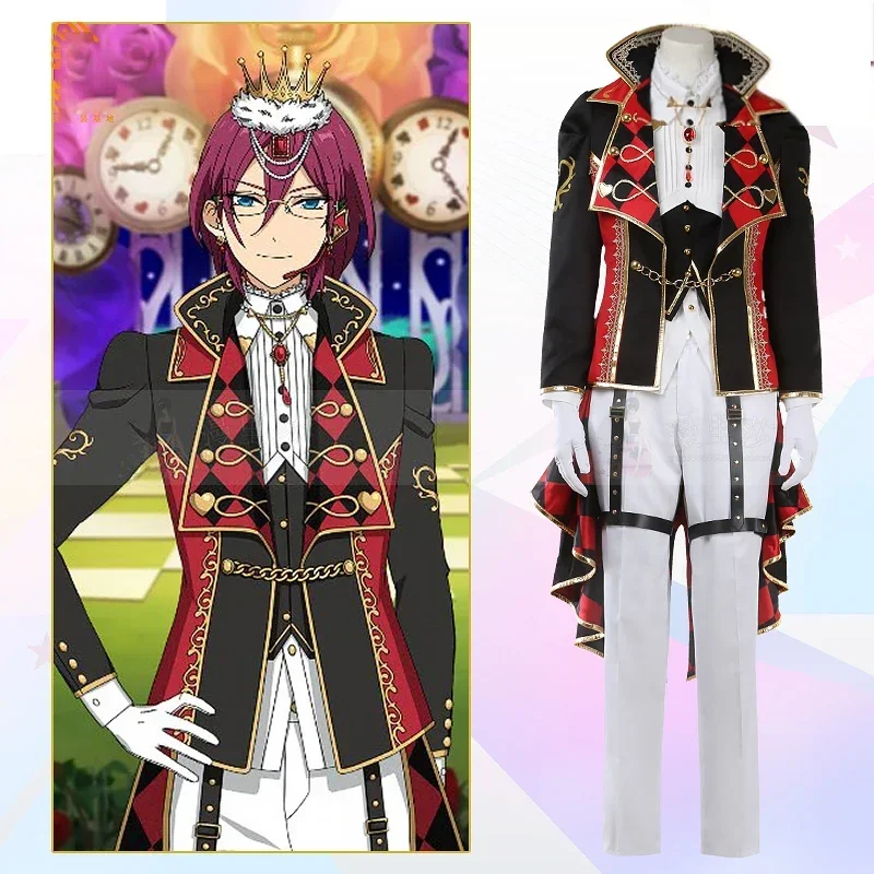 Game Ensemble Stars  Eden Wonder Saegusa Ibara Cosplay Costume Fancy Suit Party Outfits Halloween Carnival Uniforms Custom Made