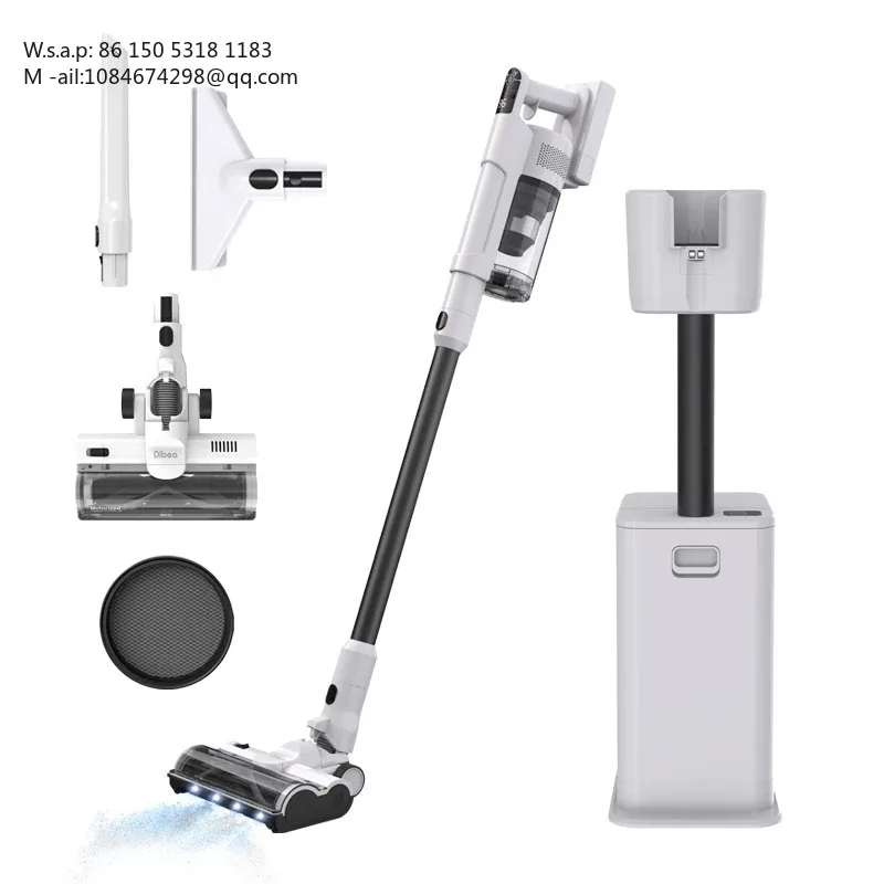F26JCT Cordless Vacuum Cleaner Powerful Suction Auto Empty Station Smart Dust Collecting Vacuum