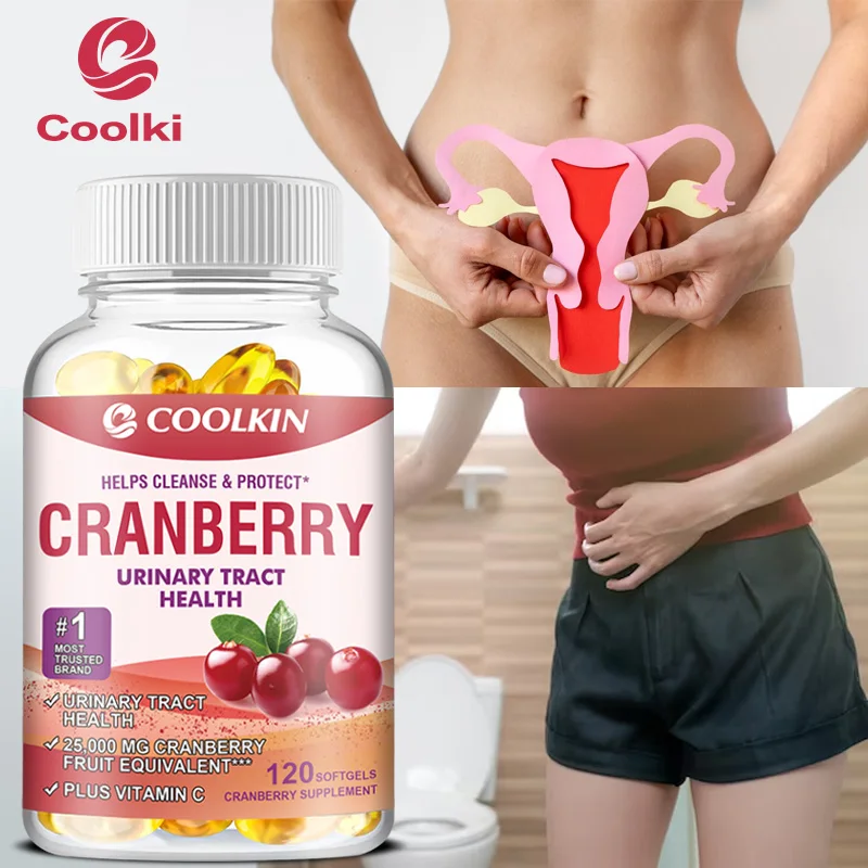 Cranberry Vitamin C - Anti-Inflammatory, Kidney Cleansing, Supports Urinary & Immune Health, Bladder Control, Improves Immunity