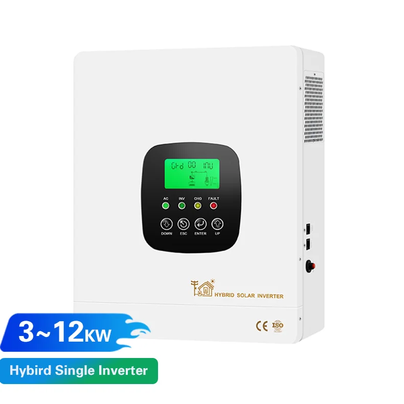 

Hot sale Hybrid Solar Inverter Series AC110V/220V 3.3-12KW Low Frequency Single Phase Solar Inverter for Solar Energy System