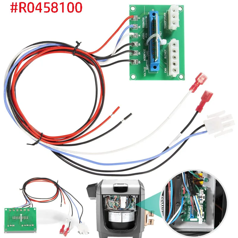 R0458100 Power Distribution Circuit Board Replacement for Zodiac Jandy Model JXI 200 260 400 and LXI 250 300 400 Low NOx Heaters