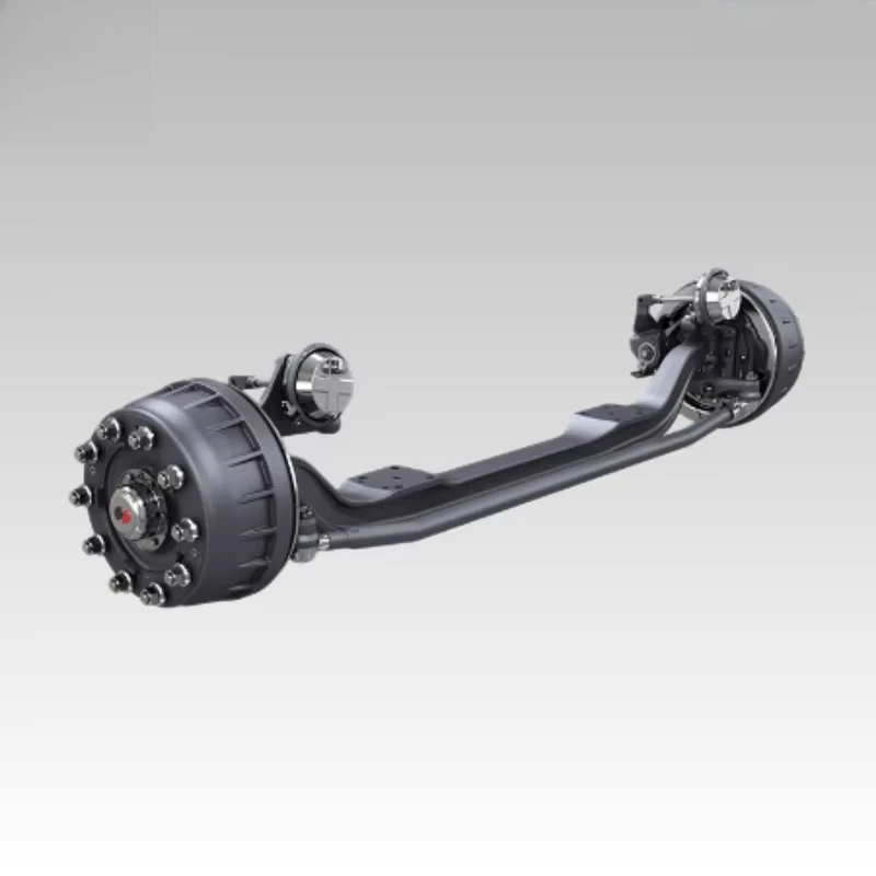 SHACMAN New RHD Front Axle Assembly DZ95319380627 Heavy Duty Truck Parts Commercial Vehicle Steering Axle Mechanical Components
