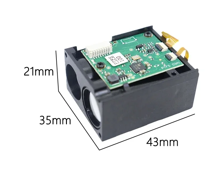 Industrial Aautomation 100Hz High Frequency Lidar Distance Sensor 100m TOF Range Findar Accurate Distance Measurement Sensor