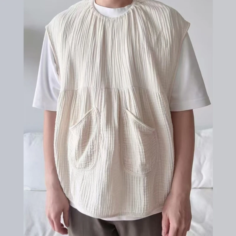 

Берзное вскармливание без рукавов прикрытие с кнопкой Comensy Cotton Design 4xbc