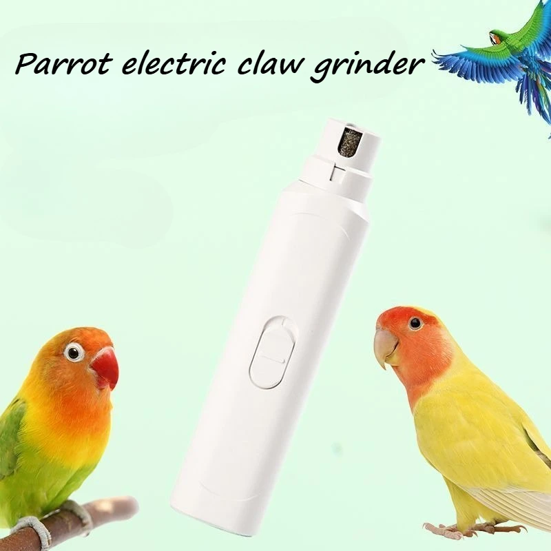 

Parrot Mouth Grinder Electric Grinding Claw Nail Polish Products Suitable for Various Large and Small Pets Bird Accessories 1pcs