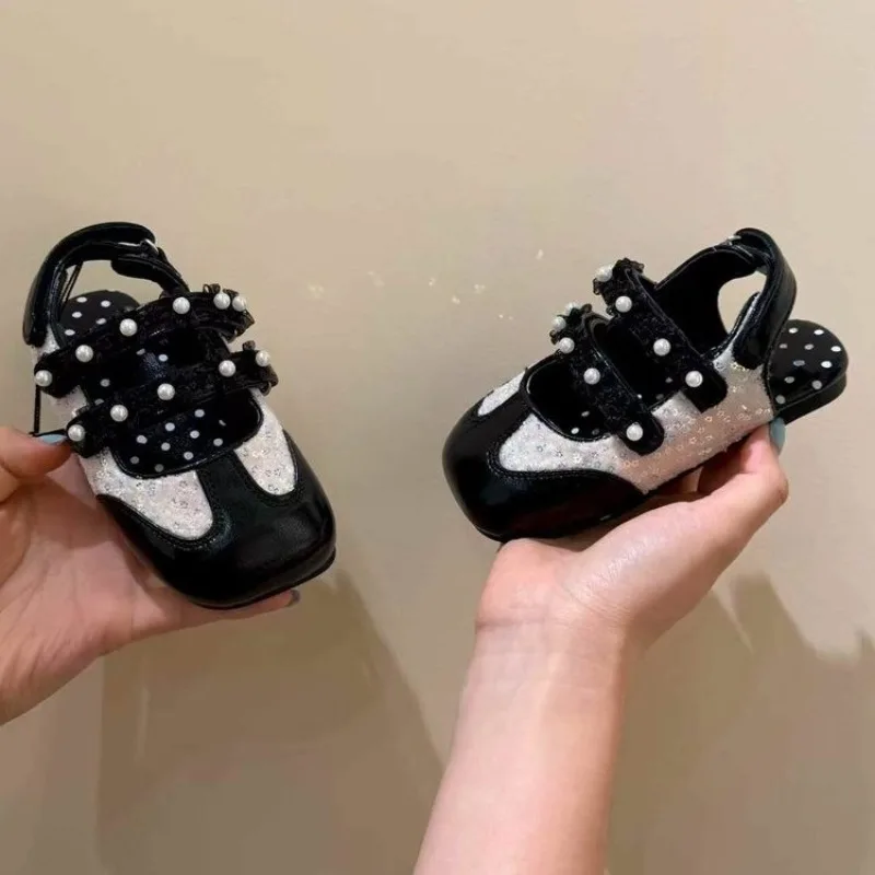 Kinder Prinzessinnen-Sandalen Süße Spitzenblumen Mädchen Strandschuhe Weiche Sohle 2026 Sommer Neue Kindersandalen Modisch Vielseitig – Detail 5