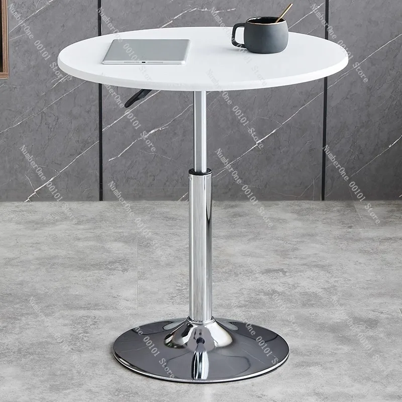 ارتفاع قابل للتدوير قابل للتعديل مكتب الكمبيوتر أريكة طاولة السرير المنزل الكتابة طاولة طعام شرفة طاولة مكتب مستديرة