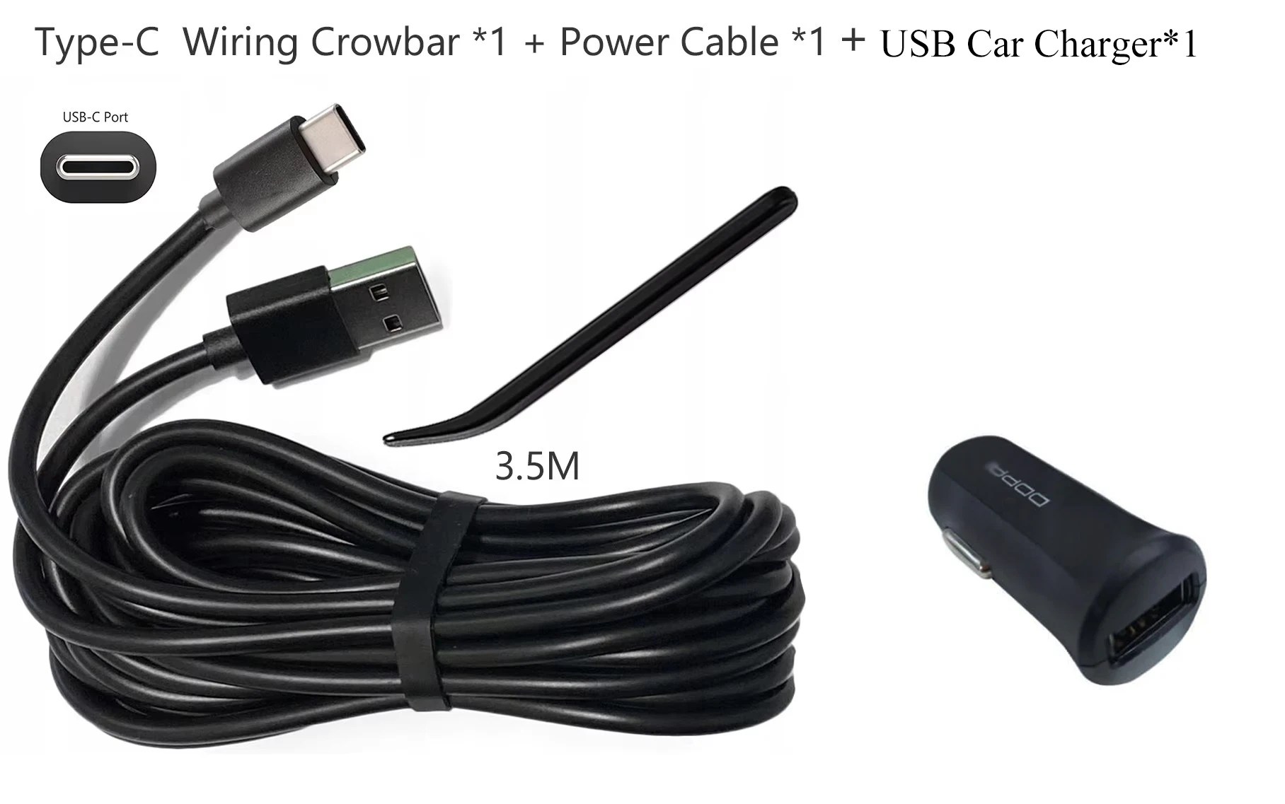 for DDPAI Type-C USB Charging Cable for Z40/ Z50 / Z60 / z60pro / MINI2X / N1/N3/E3/N5/Z50 Pro