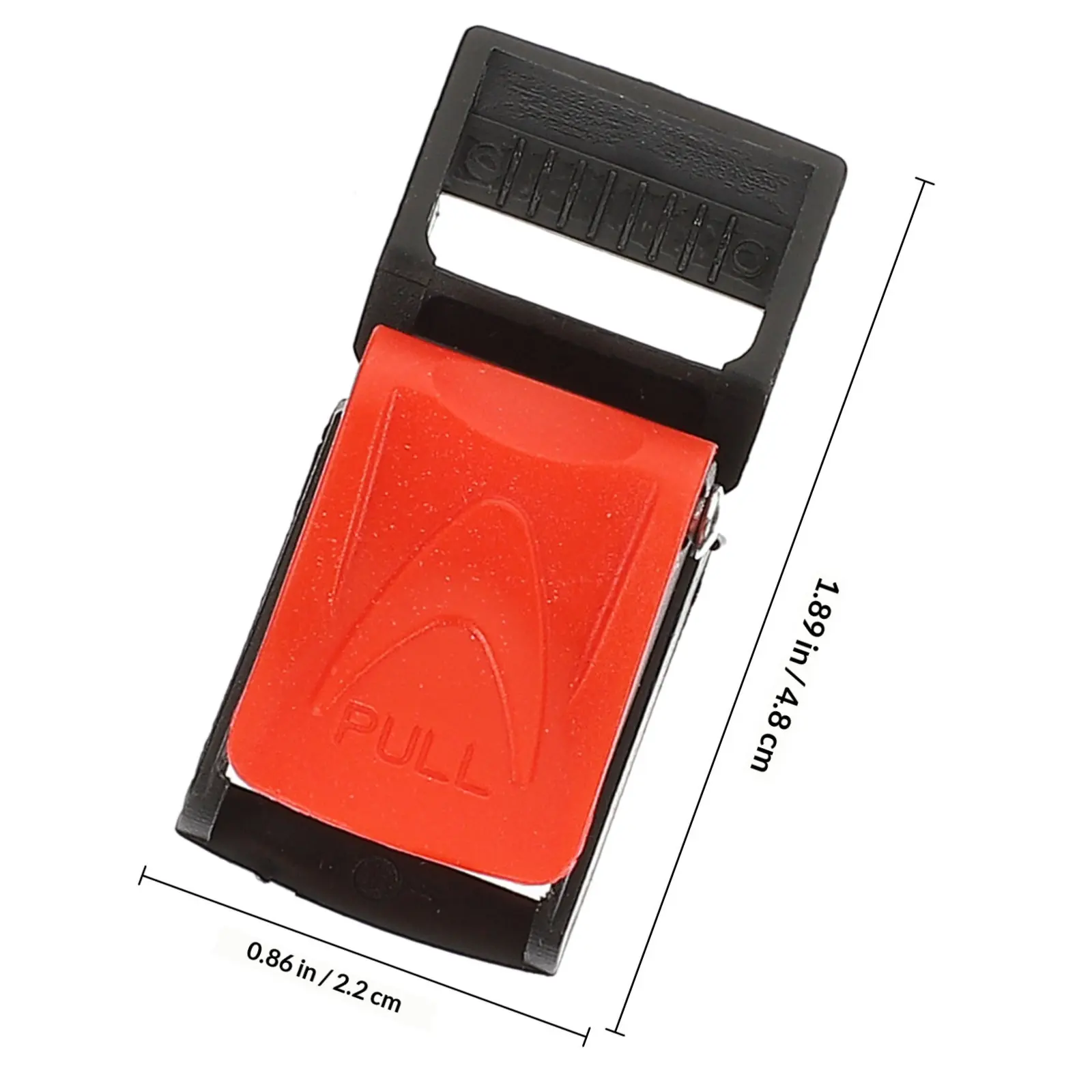 10Pcs Motorcycle Quick Release Buckle Kit Strong Iron ABS Material Chin Strap Buckle Replacement for Safety Strap