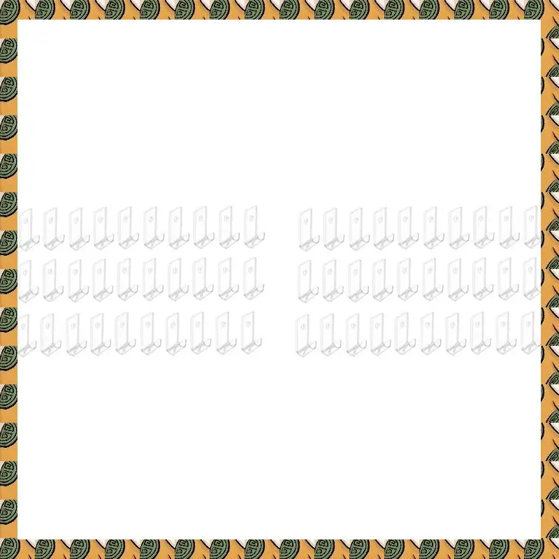 

A77I 60X Vinyl Record Display Shelf Wall Mount,30Pc Minimalist Acrylic Vinyl Holder Wall Record Wall Display Stand