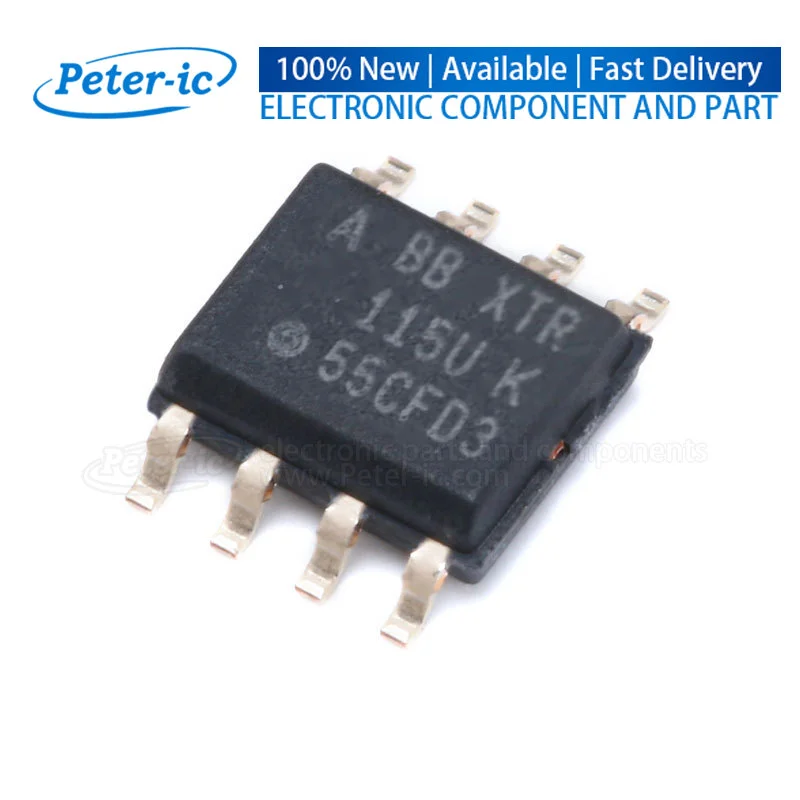 XTR115UA/2K5 SOIC-8 ADC DAC Specialized New and Available XTR115UA 2K5 XTR 115U K (2piece)