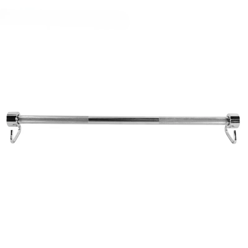 Home Gym Exercise Equipment Power Boost Fitness Bar Strength Training Steel Bar x3 Bar with Resistance Belt