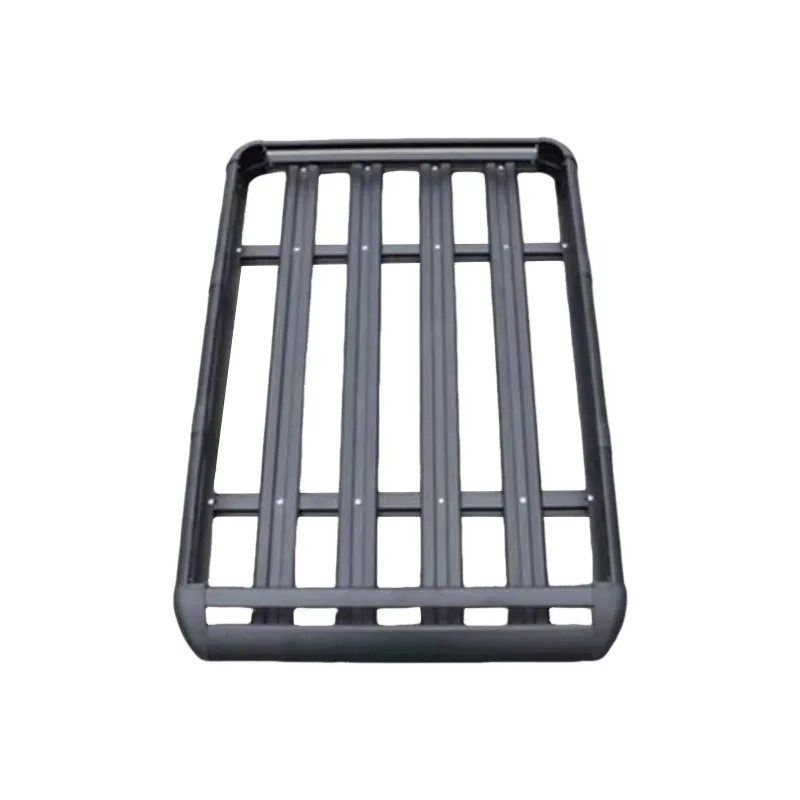 Universal double decker roof luggage frame luggage rack carrying heavy-duty aluminum alloy cargo basket/luggage rack