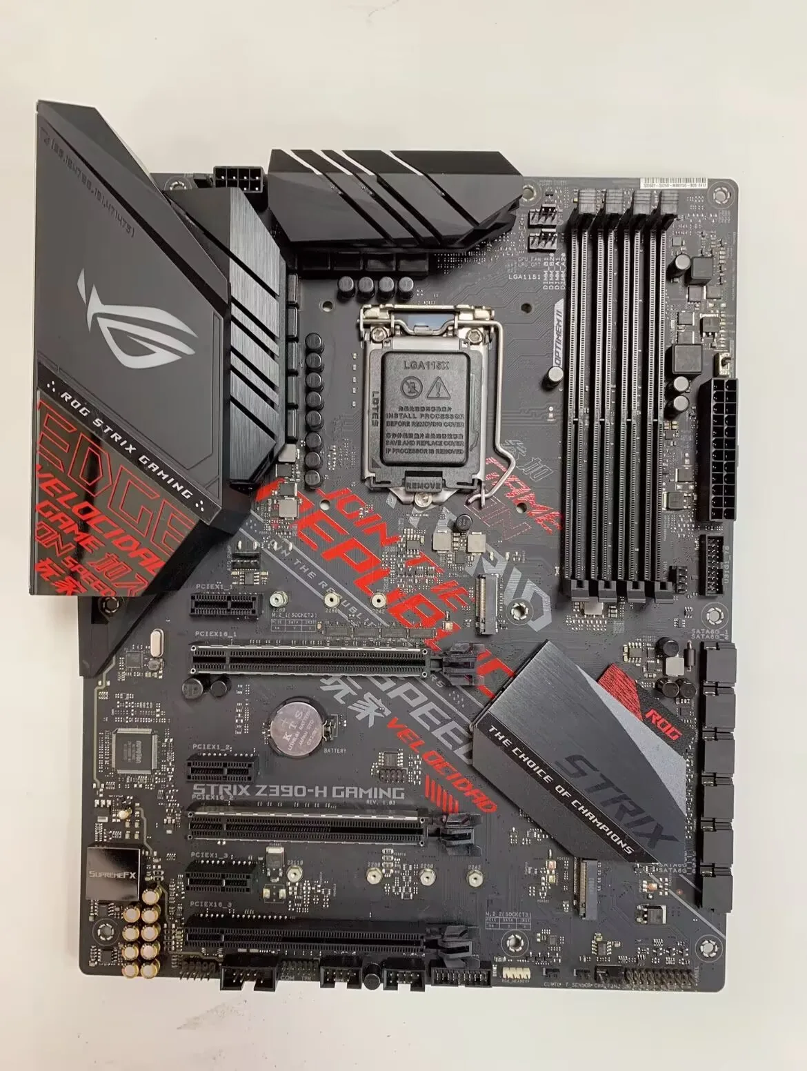 For ROG STRIX Z390-H GAMING Motherboard 64GB PCI-E3.0 HDMI M.2 LGA 1151 DDR4 ATX Z390 Mainboard 100% Tested Fully Work