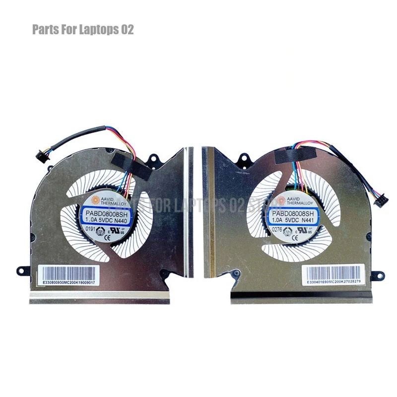 L For MSI GE66 RaidH 10UG 10UE 11UH 11UG GP66 Leopard 10UH 10UG 11UG 11UEer 10SGS 10SFS 10SF Laptop CPU GPU Cooling Fan
