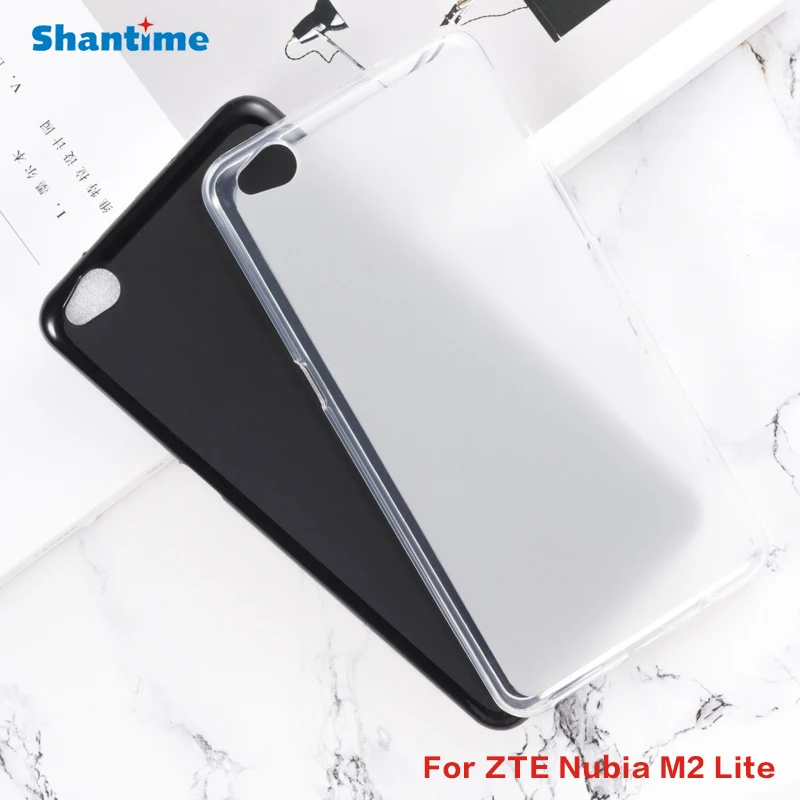 For ZTE Nubia M2 Lite Gel Pudding Silicone Phone Protective Back Shell For ZTE Nubia M2 Lite Soft TPU Case