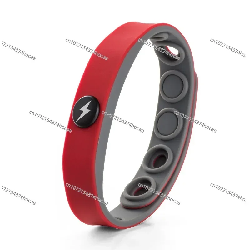 Wireless anti-static, negative ion wireless human body to eliminate static electricity silicone sports bracelet