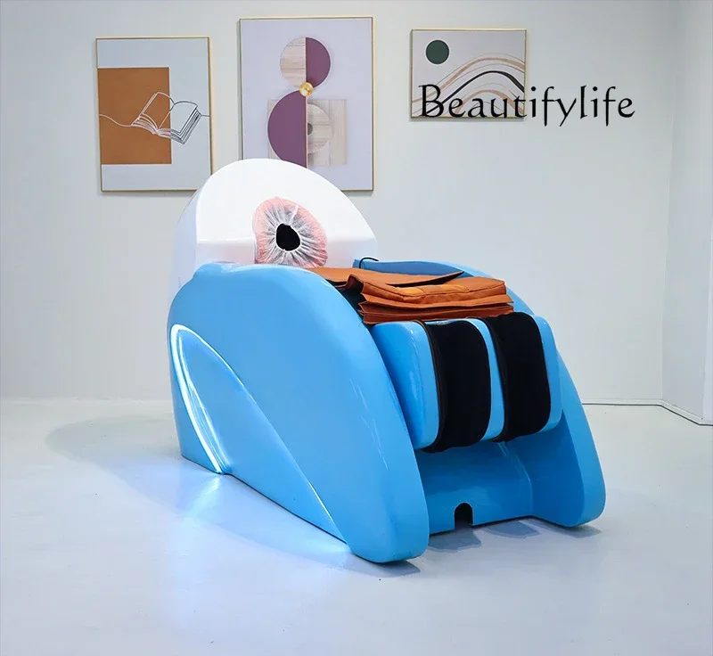 New intelligent automatic massage shampoo bed high-end hair salon multi-functional designer model