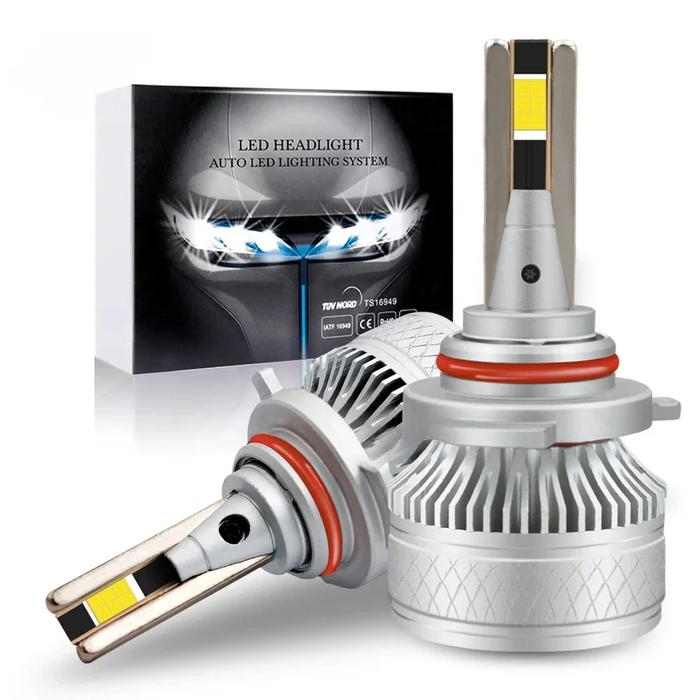 

WS55 H11 Headlight bulb h7 120W 50000LM H13 9004 HB3 9005 HB4 9006 H4Car Headlights high power LED Canbus car accessories