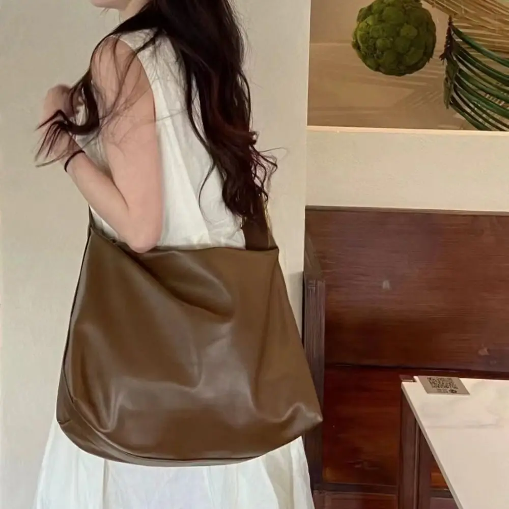 

Женская сумка-тоут, водонепроницаемая сумка на плечо из искусственной кожи, большая вместительная сумка на молнии для фитнеса и тренировок, мягкая однотонная спортивная сумка через плечо для женщин